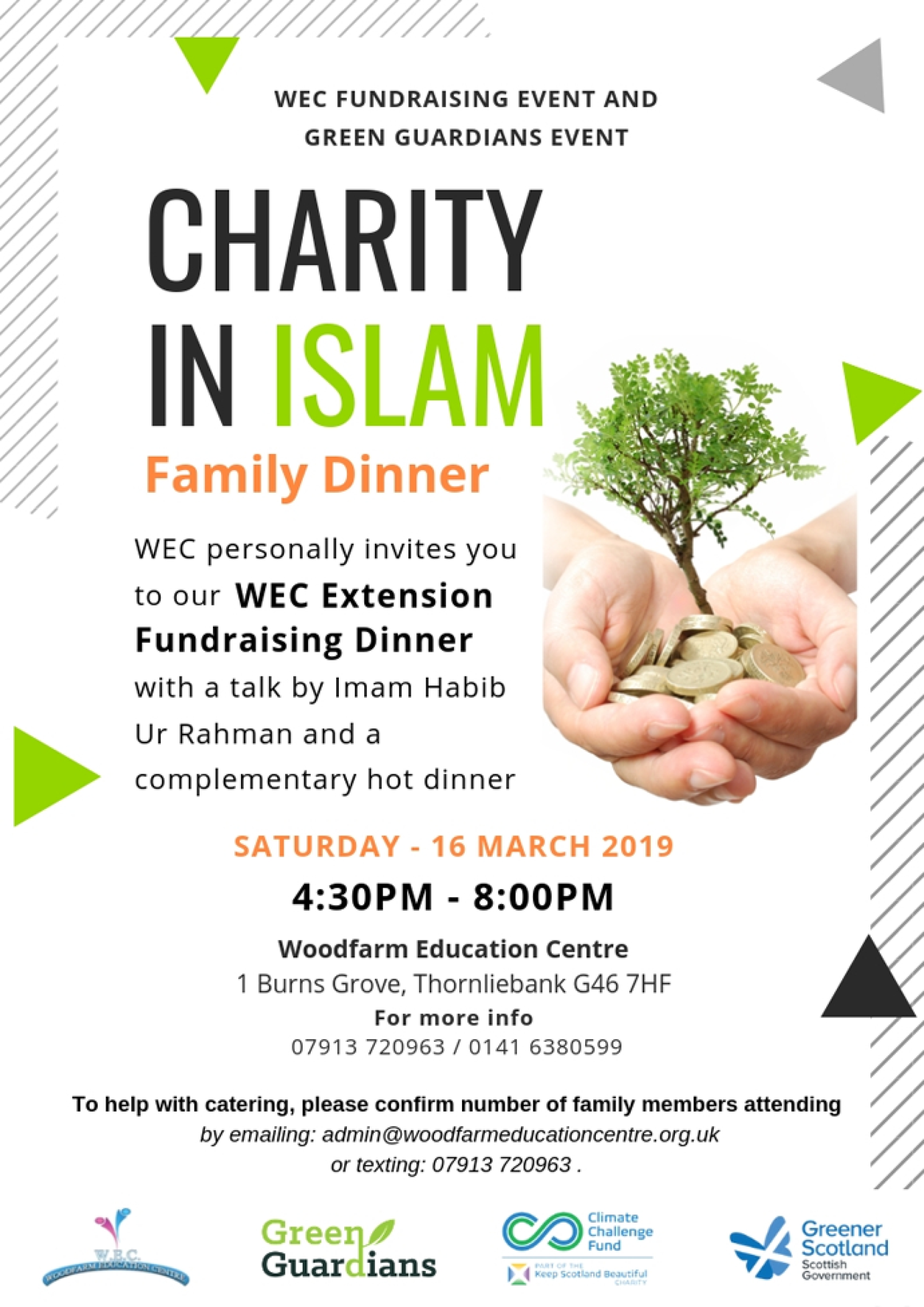 Charity in Islam – fund raising dinner